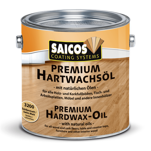 [SWANSAI5003304] Saicos Premium Hartwachsöl 750mlmatt farblos