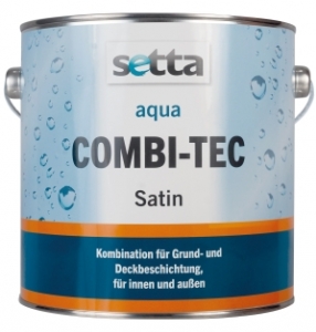 [CD7702406] setta Aqua Combi Tec weiss 2,5lSeidenglanz Grund-und Decklack WB