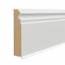 [SCH10-CH100W] Sockelleiste CUBU weiss 100 2,5mHamburger Stil HS100 1013