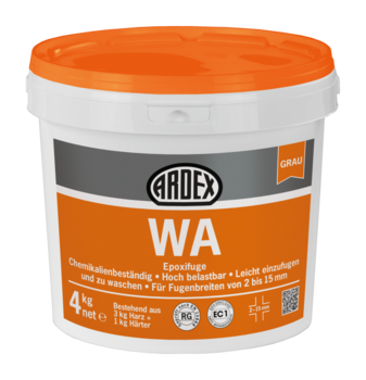[ADX60412] ARDEX WA Epoxifuge, grau Eimer mit Deckeleinheit: 4 kg