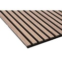 [BYVENO9005110011] byVeno  Akustikpaneele  Amerikanische Walnuss (FSC) schwarzer Filz , schwarzer MDF 2400x600x20mm Stück=1,44m²