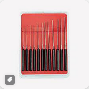 [W8612001] Wagner Düsenreinigungsnadel Satz / Reibahlen 12-teilig