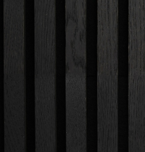 [JAUSPAN1940_2460] JOKA AKUSTIK Eiche geräuch.+schwarzes VLIES - geölt 2400x600mm (VE:2P/2,88qm)