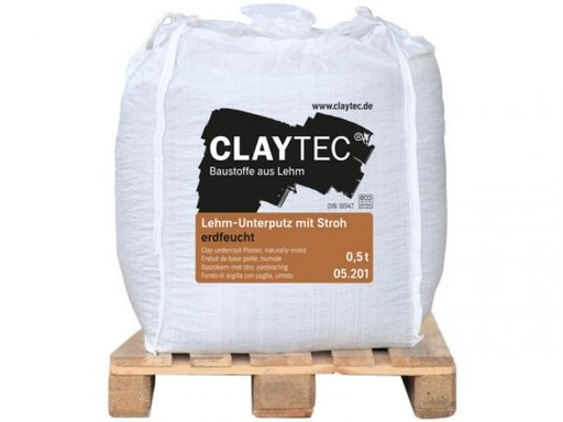 [CLA05.002] CLAYTEC Lehm-Unterputz mit Stroh - 25 kg Sack (Kopie)