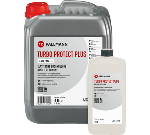 [JZUBRZTUPPL_45] RZ Turbo Protect Plus matt wasserbasierter 2-K Versiegelungslack 5 ltr. (4,5l Stamm + 0,5l Härter)