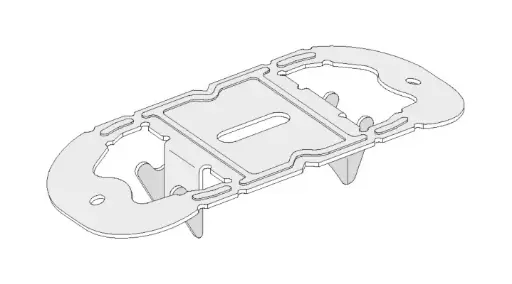 [UBZ2520050103] Knauf  Direktmontageclip für CD60/27 Profile Pack=100St.