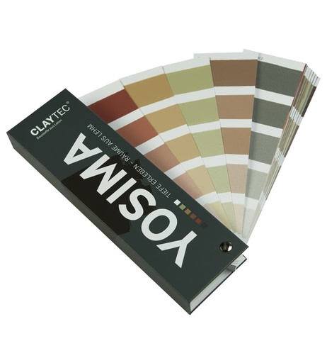 Claytec Farbtonfächer Yosima