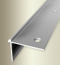 [SCH04-870S] Treppenkantenprofil Alu silber 40/30 04-870S für Beläge 2,5mm 2,5m 