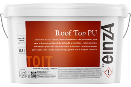[EIN0031458] einzA ROOF Top PU satin dunkelbraun 12,5l  