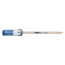 [S022106F] Storch Ringpinsel Gr.06, AquaTOP weiß-blau Holzstiel Profi