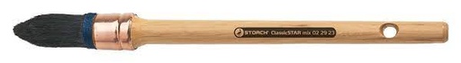 [S022923] Storch Frz. Ripi. 23mm ClassicSTAR mix Schw. 1x Faden VB, Ku. Premium