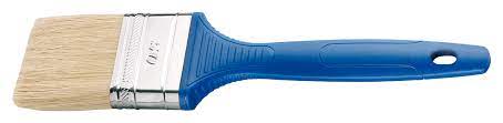 [S043250] Storch Flachpinsel 50mm helle Bo. Kst.Stiel blau