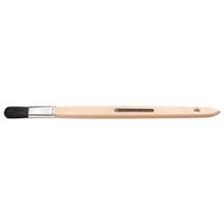 [S054515] Storch Plattpinsel 15 ger. ClassicSTAR mixschw. Bo. Silberzw. Premium