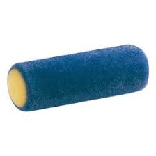 [S156618] Storch Flockwalze 16cm Ø35 AquaSTAR superflock beids. rund blau
