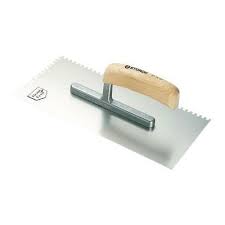 [S327515] Storch Edelstahl-Zahnkelle 15x15, 280x130mm Holzgriff
