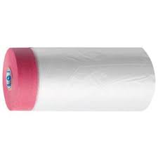 [S486414] Storch CQ Folie mit Spezialpapier-klebeband Rot 140cm x 33m