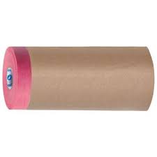 [S487820] Storch CQ Papier mit SpezialklebebandRot 18cm x 25m
