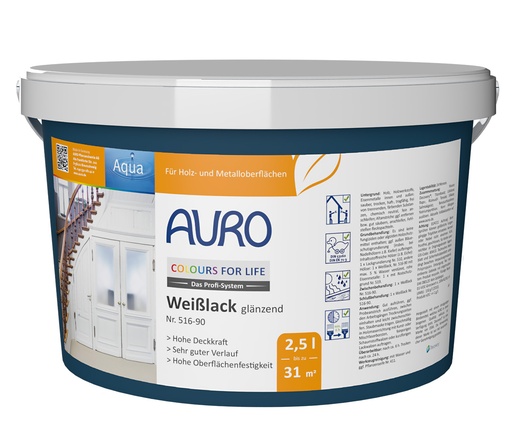 [AUR96471]  AURO Hochglanzlack 516 MIX 2,5l