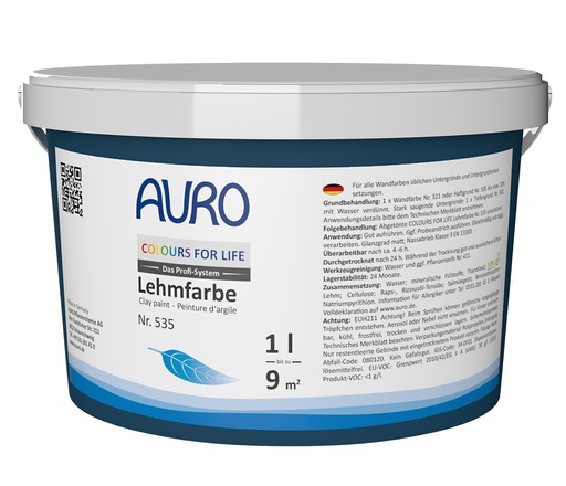 [AUR96516]  AURO Lehmfarbe 535 PG3 1l