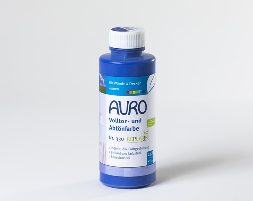 [AUR33000508] Auro Vollton- und Abtönfarbe Ultramarin-Blau 0,5l