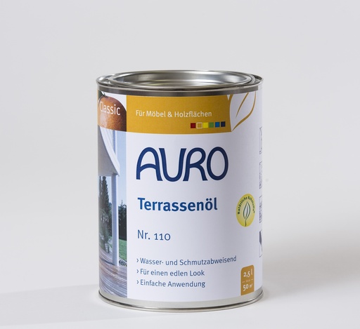 [AUR110008128] Auro Terrassenöl Teak 2,5l