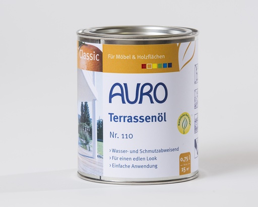 [AUR110008924] Auro Terrassenöl Lärche 0,75l