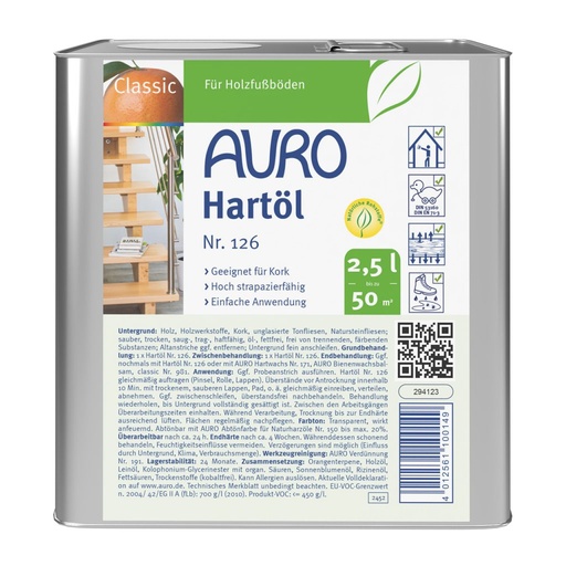 [AUR126000044] Auro Hartöl 2,5l