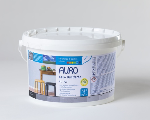 [AUR350009511] Auro Kalk-Buntfarbe Anthrazit 2,5l