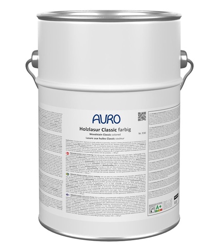 [AUR930002226] Auro Holzlasur, Classic, Dunkelbraun 10l