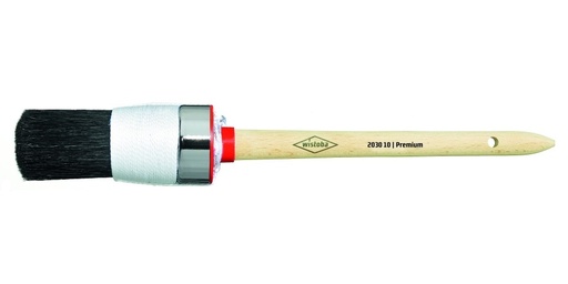 [WIS203002] WIS Lackier-Ringpinsel  02 schwarze Borsten