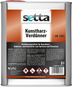 [SET0400.0003009] Setta Kunstharz-Verdünnung 3l
