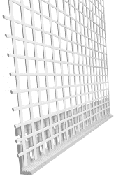 [BS804540] CATNIC 8403 PUTZABSCHLUSSPR.L3MM PVC MIT GEWEBE 2,00