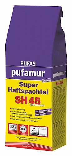 [PUF003905000] Pufas pufamur Super-Haftspachtel SH 45 premium 5 kg